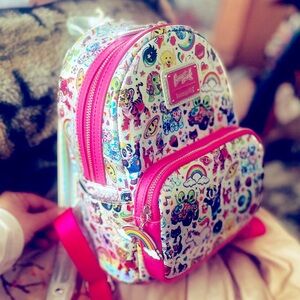 Lisa Frank Loungefly Collab Glitter Backpack - BRAND NEW‼️🔥🔥